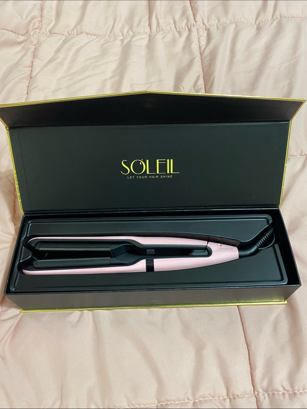 SOLEIL Baby Pink Dynamic Styler
